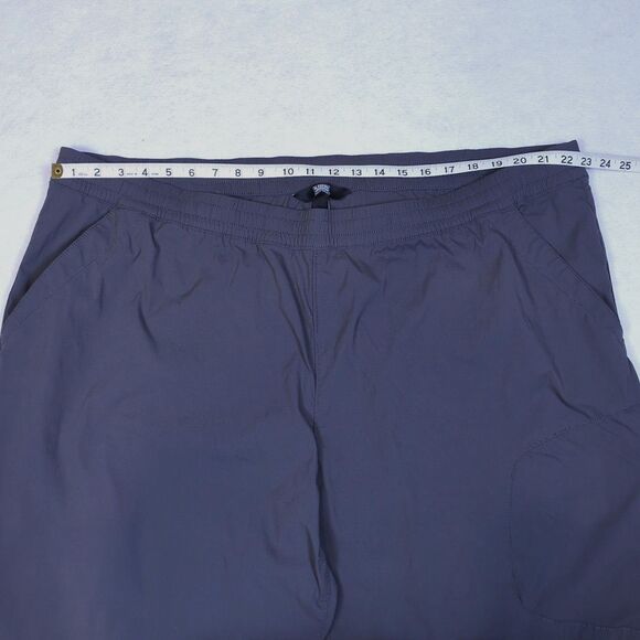 Duluth Trading Womens 26W Alaskan Hardgear Pants Gray Stretch Nylon Hike Outdoor - Picture 4 of 12